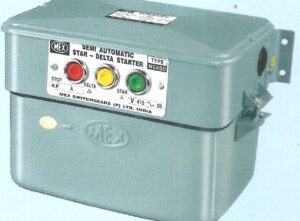 SEMI AUTOMATIC STAR-DELTA OIL IMMERSED STARTER with Bimetal Thermal Relay (Heavy Duty Contacts) - SUPER MEX